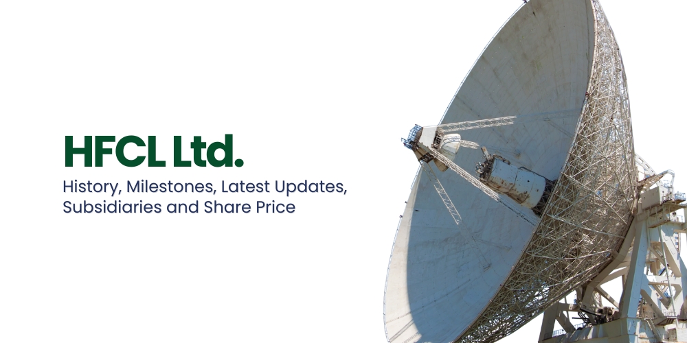 HFCL Ltd. - History, Latest Updates, Milestones, Subsidiaries & Share Price